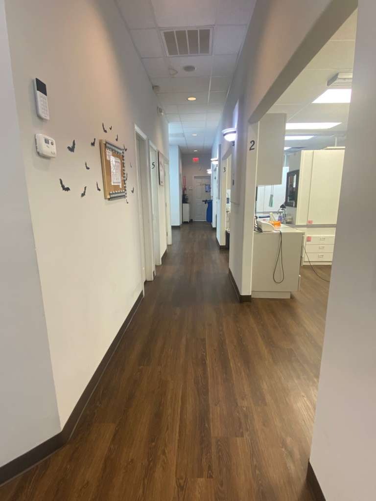 Reception area at Todays Dental @ Saluda Pointe