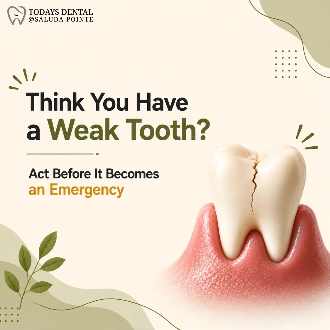 Think You Have a Weak Tooth? Act Before It Becomes an Emergency